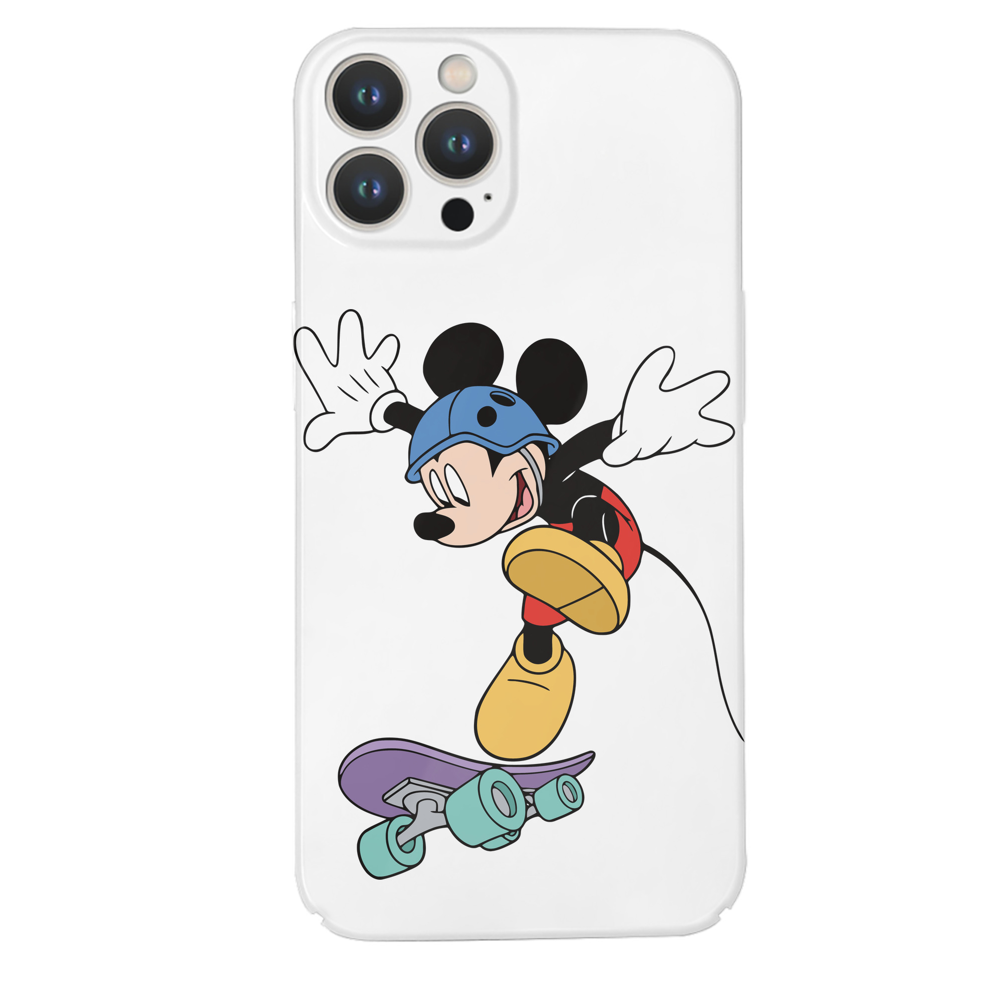 （画像用） ミッキーマウス Mickey Mouse 【iPhone 14シリーズ対応】ハードケース